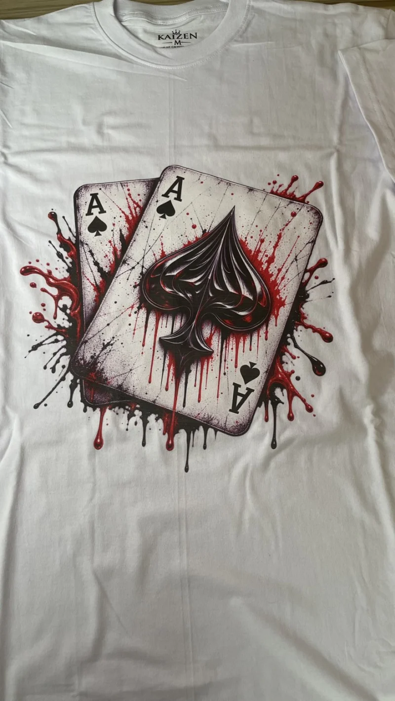 Card design T- shirt.