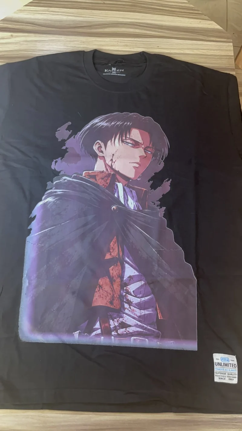 Levi Ackerman Anime T- shirt